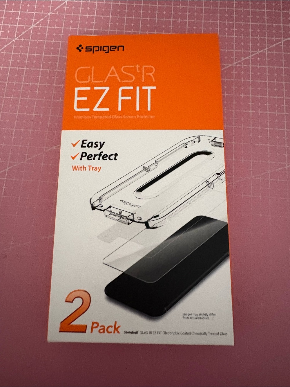 Spigen GLAS.tR EZ Fit Screen Protector Pack - iPhone 8